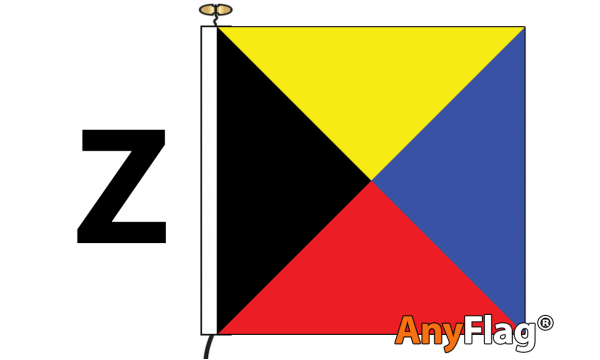 Signal Code Z Flag (Zulu)